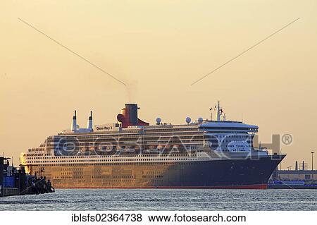 "Queen Mary 2 in the Port of Hamburg, Cruise days 2012 festival, Hamburg, Germany, Europe" View Large Photo Image Stock Photo - "Queen Mary 2 in the Port of Hamburg, Cruise days 2012 festival, Hamburg, Germany, Europe". Fotosearch