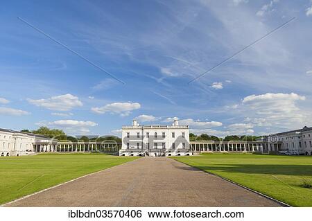 Stock Photograph - "Queen's House, Greenwich, London, London region, England, United Kingdom, Europe". Fotosearch