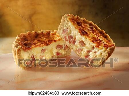 Quiche Lorraine View Large Photo Image Stock Image - Quiche Lorraine. Fotosearch