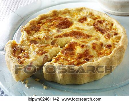 Quiche Lorraine View Large Photo Image Stock Image - Quiche Lorraine. Fotosearch