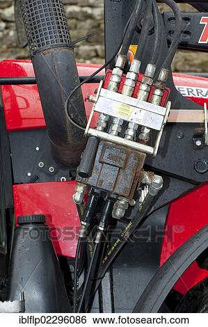 "Quick release hydralic bracket on tractor for powering loader, England, United Kingdom, Europe" View Large Photo Image Stock Photograph - "Quick release hydralic bracket on tractor for powering loader, England, United Kingdom, Europe". Fotosearch