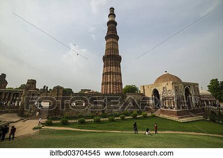"Qutub Tower or Qutub Minar, an ancient Islamic monument, New Delhi, Delhi, India, Asia" View Large Photo Image Stock Photography - "Qutub Tower or Qutub Minar, an ancient Islamic monument, New Delhi, Delhi, India, Asia". Fotosearch