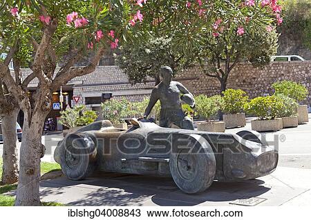 "Race car monument, Monaco, Europe" View Large Photo Image Stock Image - "Race car monument, Monaco, Europe". Fotosearch