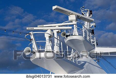 Radar system of the cruise ship AIDAcara View Large Photo Image Stock Image - Radar system of the cruise ship AIDAcara. Fotosearch