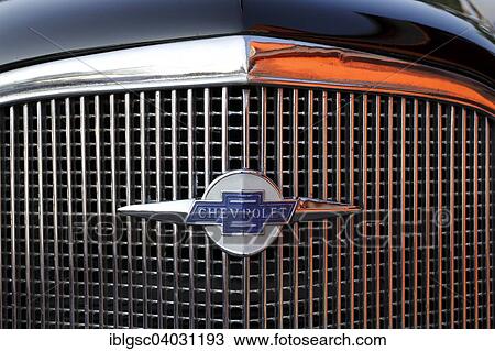 "Radiator grill, Chevrolet, Canada, North America" View Large Photo Image Stock Image - "Radiator grill, Chevrolet, Canada, North America". Fotosearch