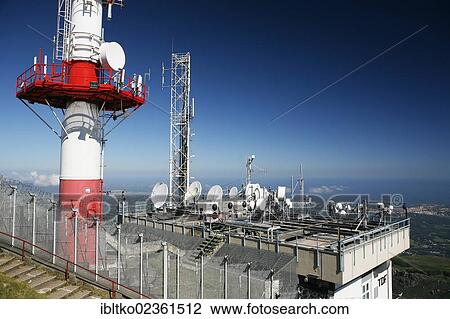 "Radio mast and radio equipment on the summit of La Rhune Mountain, 905m, Basque Country, Pyrenees, Aquitaine region, department of Pyrenees-Atlantiques, France, Europe" View Large Photo Image Stock Image - "Radio mast and radio equipment on the summit of La Rhune Mountain, 905m, Basque Country, Pyrenees, Aquitaine region, department of Pyrenees-Atlantiques, France, Europe". Fotosearch