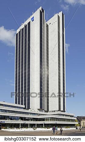 Stock Image - "Radisson Blu Hotel, Hamburg, Hamburg, Germany, Europe". Fotosearch