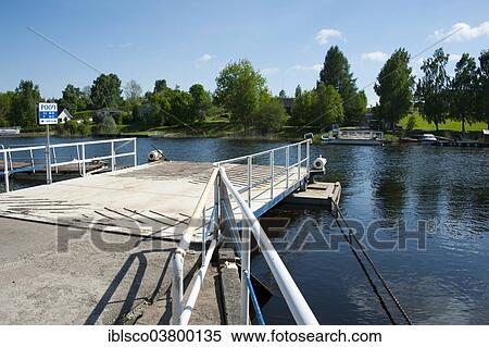 Stock Photography - "Raft, Emajogi River, Kavastu, Tartu District, Estonia, Baltic States, Europe". Fotosearch