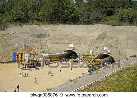 "Rail construction project Stuttgart-Ulm, Stuttgart21, Albaufstiegstunnel, Steinbuhltunnel, Swabian Alb, Hohenstadt, Baden-Wurttemberg, Germany, Europe" View Large Photo Image Stock Photo - "Rail construction project Stuttgart-Ulm, Stuttgart21, Albaufstiegstunnel, Steinbuhltunnel, Swabian Alb, Hohenstadt, Baden-Wurttemberg, Germany, Europe". Fotosearch