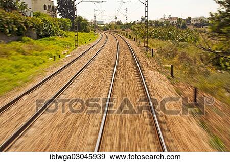 "Railroad of the State Railways, Office National des Chemins de Fer, ONCF, bei Rabat, Rabat-Sale-Zemmour-Zaer region, Morocco, Africa" View Large Photo Image Stock Photo - "Railroad of the State Railways, Office National des Chemins de Fer, ONCF, bei Rabat, Rabat-Sale-Zemmour-Zaer region, Morocco, Africa". Fotosearch