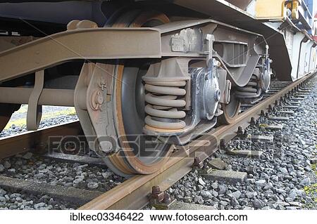 "Railway wagon, wheels" View Large Photo Image Stock Image - "Railway wagon, wheels". Fotosearch
