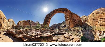 "Rainbow Bridge natural arch, Rainbow Bridge National Monument, sanctuary of the Navajo Indians, Utah, United States, North America" View Large Photo Image Stock Image - "Rainbow Bridge natural arch, Rainbow Bridge National Monument, sanctuary of the Navajo Indians, Utah, United States, North America". Fotosearch