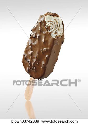 Raisin and nut chocolate ice cream View Large Photo Image Stock Photo - Raisin and nut chocolate ice cream. Fotosearch