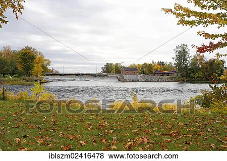 Raquette River Walk in Potsdam, New York, USA View Large Photo Image Stock Photo - Raquette River Walk in Potsdam, New York, USA. Fotosearch