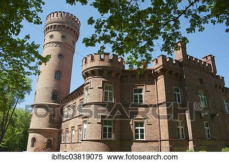 Stock Photography - "Raudone Castle, Raudone, Lithuania, Baltic States, Europe". Fotosearch