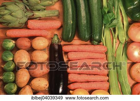Stock Photo - "Raw vegetables, France, Europe". Fotosearch