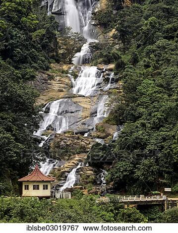 "Rawana Ella Waterfalls, Nuwara Eliya, Zentralprovinz, Sri Lanka, Asia" View Large Photo Image Stock Photo - "Rawana Ella Waterfalls, Nuwara Eliya, Zentralprovinz, Sri Lanka, Asia". Fotosearch