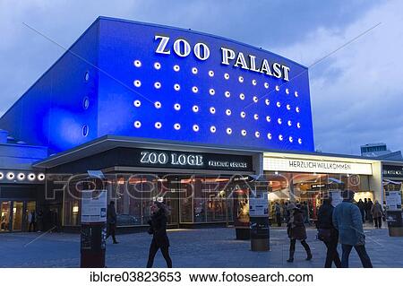 Stock Image - "Re-opened Zoo Palast cinema, Charlottenburg, Berlin, Germany, Europe". Fotosearch