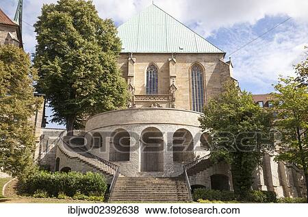 "Rear of Cathedral, Erfurt, Thuringia, Germany, Europe" View Large Photo Image Stock Photo - "Rear of Cathedral, Erfurt, Thuringia, Germany, Europe". Fotosearch