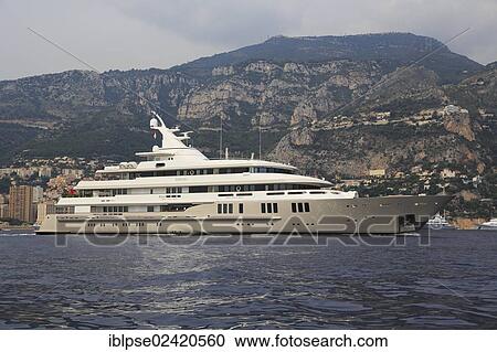 Reborn, ex Boadiceaa, a cruiser built by Amels Holland BV, length: 75. 55 m, built in 1999, rebuilt in 2010, owned by Bernard Tapie, cruising off the Principality of Monaco, French Riviera, Mediterranean Sea, Europe View Large Photo Image Stock Image - Reborn, ex Boadiceaa, a cruiser built by Amels Holland BV, length: 75. 55 m, built in 1999, rebuilt in 2010, owned by Bernard Tapie, cruising off the Principality of Monaco, French Riviera, Mediterranean Sea, Europe. Fotosearch