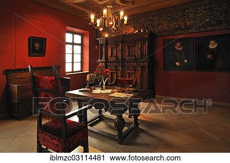"Reception room, late 16th century, with period furniture, a chest cabinet at the rear, late 16th century, in Tucher Mansion, Hirschelgasse 9-11, Nuremberg, Middle Franconia, Bavaria, Germany, Europe" View Large Photo Image Stock Image - "Reception room, late 16th century, with period furniture, a chest cabinet at the rear, late 16th century, in Tucher Mansion, Hirschelgasse 9-11, Nuremberg, Middle Franconia, Bavaria, Germany, Europe". Fotosearch
