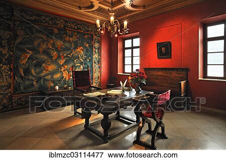 "Reception room, late 16th century, Dutch table with spices, the commodities of the time, left, a Dutch tapestry from 1570 from Tournai, in Tucher Mansion, Hirschelgasse 9-11, Nuremberg, Middle Franconia, Bavaria, Germany, Europe" View Large Photo Image Stock Photo - "Reception room, late 16th century, Dutch table with spices, the commodities of the time, left, a Dutch tapestry from 1570 from Tournai, in Tucher Mansion, Hirschelgasse 9-11, Nuremberg, Middle Franconia, Bavaria, Germany, Europe". Fotosearch