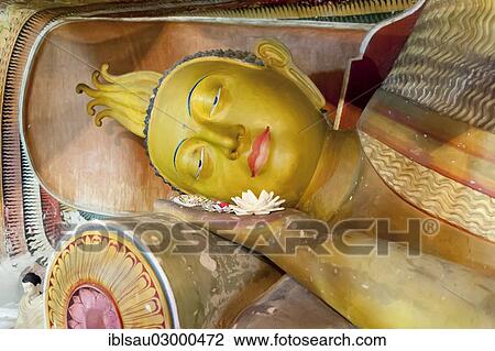 "Reclining Buddha statue, Buddhist Pilikuttuwa Temple, Pilikuttuwa, Sri Lanka, Asia" View Large Photo Image Stock Image - "Reclining Buddha statue, Buddhist Pilikuttuwa Temple, Pilikuttuwa, Sri Lanka, Asia". Fotosearch