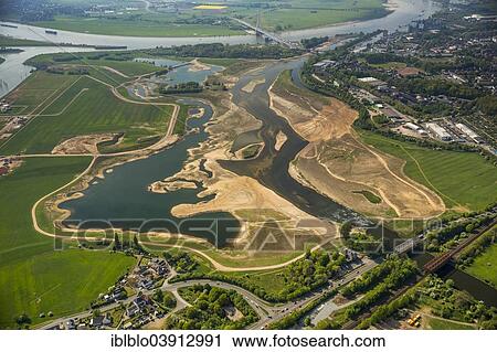 "Reconstruction of the mouth of the Lippe River by the Lippeverband water management association, Rhine River estuary, aerial photo, Wesel, Ruhr district, North Rhine-Westphalia, Germany, Europe" View Large Photo Image Stock Image - "Reconstruction of the mouth of the Lippe River by the Lippeverband water management association, Rhine River estuary, aerial photo, Wesel, Ruhr district, North Rhine-Westphalia, Germany, Europe". Fotosearch