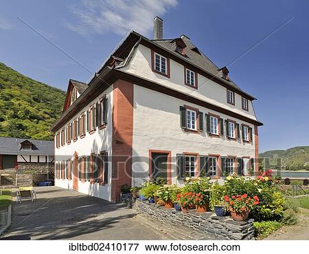 "Rectory of St. Bartholomew's Church, Hirzenach, Boppard, Upper Middle Rhine Valley, UNESCO World Cultural Heritage Site, Rhineland-Palatinate, Germany, Europe" View Large Photo Image Stock Photo - "Rectory of St. Bartholomew's Church, Hirzenach, Boppard, Upper Middle Rhine Valley, UNESCO World Cultural Heritage Site, Rhineland-Palatinate, Germany, Europe". Fotosearch