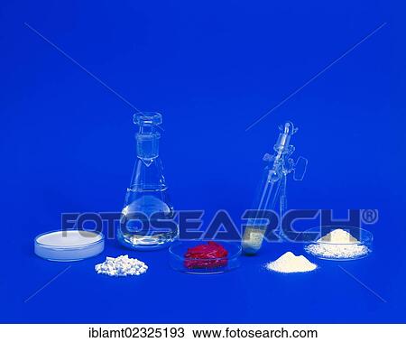 Red and white chemicals in petri dishes and test tubes View Large Photo Image Stock Image - Red and white chemicals in petri dishes and test tubes. Fotosearch