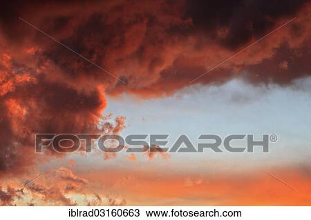 "Red clouds, evening sky, Slavonia, Croatia, Europe" View Large Photo Image Stock Image - "Red clouds, evening sky, Slavonia, Croatia, Europe". Fotosearch