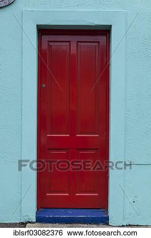 "Red front door, Cashel, County Tipperary, Ireland, Europe" View Large Photo Image Stock Photograph - "Red front door, Cashel, County Tipperary, Ireland, Europe". Fotosearch
