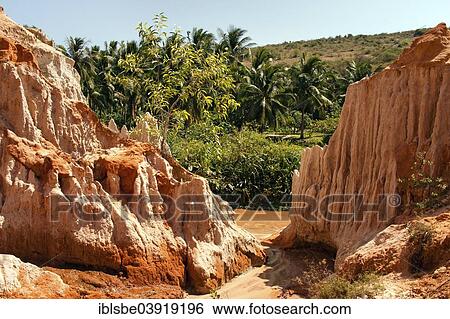 "Red River Canyon, sandstone, river bed, near Mui Ne, South Vietnam, Vietnam, Asia" View Large Photo Image Stock Photograph - "Red River Canyon, sandstone, river bed, near Mui Ne, South Vietnam, Vietnam, Asia". Fotosearch
