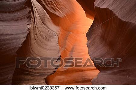 "Red sandstone of the Moenkopi Formation, rock formations, colors and patterns, Lower Antelope Slot Canyon, Corkscrew Canyon, Page, Navajo Nation Reservation, Arizona, USA" View Large Photo Image Stock Image - "Red sandstone of the Moenkopi Formation, rock formations, colors and patterns, Lower Antelope Slot Canyon, Corkscrew Canyon, Page, Navajo Nation Reservation, Arizona, USA". Fotosearch