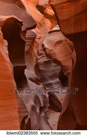 "Red sandstone of the Moenkopi Formation, rock formations, colors and patterns, Lower Antelope Slot Canyon, Corkscrew Canyon, Page, Navajo Nation Reservation, Arizona, USA" View Large Photo Image Stock Photography - "Red sandstone of the Moenkopi Formation, rock formations, colors and patterns, Lower Antelope Slot Canyon, Corkscrew Canyon, Page, Navajo Nation Reservation, Arizona, USA". Fotosearch