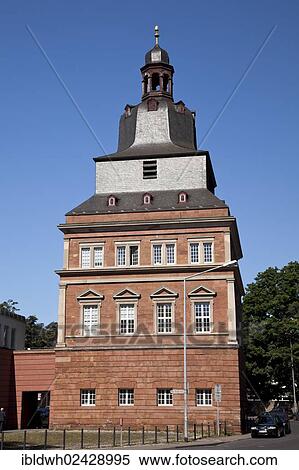 "Red Tower at the Electoral Palace, Trier, Rhineland-Palatinate, Germany, Europe, PublicGround, Europe" View Large Photo Image Stock Photography - "Red Tower at the Electoral Palace, Trier, Rhineland-Palatinate, Germany, Europe, PublicGround, Europe". Fotosearch