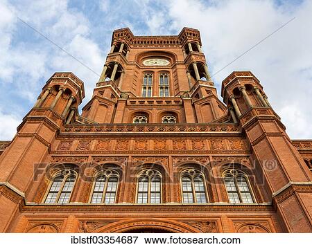 "Red Town Hall, seat of the reigning mayor, Mitte, Berlin, Berlin, Germany, Europe" View Large Photo Image Stock Photo - "Red Town Hall, seat of the reigning mayor, Mitte, Berlin, Berlin, Germany, Europe". Fotosearch