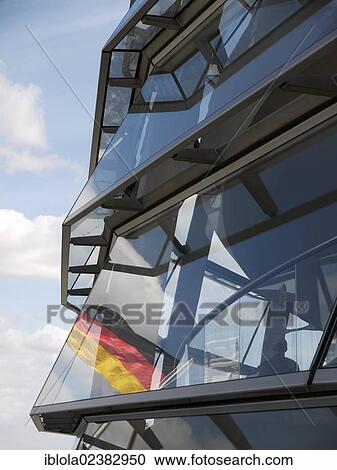 "Reflection of the German national flat in the window of the dome of the Reichstag Building, Berlin, Germany, Europe" View Large Photo Image Stock Image - "Reflection of the German national flat in the window of the dome of the Reichstag Building, Berlin, Germany, Europe". Fotosearch