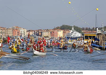 "Regata Storica, historical regatta, on the Canal Grande, Venice, Veneto, Italy, Europe" View Large Photo Image Stock Photo - "Regata Storica, historical regatta, on the Canal Grande, Venice, Veneto, Italy, Europe". Fotosearch