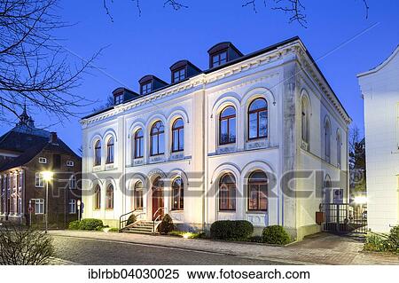 Stock Photography - "Registry Office, Norden, East Frisia, Lower Saxony, Germany, Europe". Fotosearch