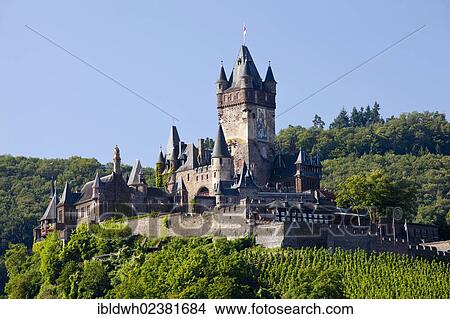 "Reichsburg Imperial Castle, Cochem, Moselle, Rhineland-Palatinate, Germany, Europe, PublicGround, Europe" View Large Photo Image Picture - "Reichsburg Imperial Castle, Cochem, Moselle, Rhineland-Palatinate, Germany, Europe, PublicGround, Europe". Fotosearch