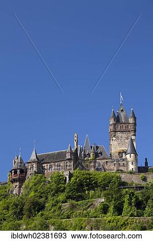 "Reichsburg Imperial Castle, Cochem, Moselle, Rhineland-Palatinate, Germany, Europe, PublicGround, Europe" View Large Photo Image Stock Image - "Reichsburg Imperial Castle, Cochem, Moselle, Rhineland-Palatinate, Germany, Europe, PublicGround, Europe". Fotosearch