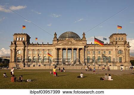"Reichstag and German flags, Berlin, Germany, Europe" View Large Photo Image Stock Photo - "Reichstag and German flags, Berlin, Germany, Europe". Fotosearch