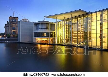 "Reichstag building and the Paul Loebe House, Spree River, at dusk, Government District, Berlin, Berlin, Germany, Europe" View Large Photo Image Stock Image - "Reichstag building and the Paul Loebe House, Spree River, at dusk, Government District, Berlin, Berlin, Germany, Europe". Fotosearch