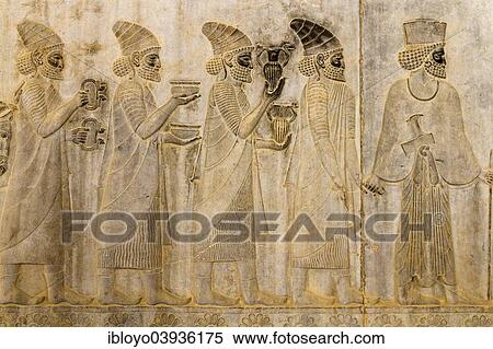 "Relief of the Apadana, Persepolis, Fars, Iran, Asia" View Large Photo Image Stock Photography - "Relief of the Apadana, Persepolis, Fars, Iran, Asia". Fotosearch