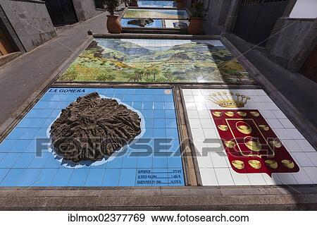 "Relief of the individual islands of the Canaries, here: La Gomera, Plaza de San Roque, Firgas, Gran Canaria, Canary Islands, Spain, Europe, PublicGround, Europe" View Large Photo Image Stock Photo - "Relief of the individual islands of the Canaries, here: La Gomera, Plaza de San Roque, Firgas, Gran Canaria, Canary Islands, Spain, Europe, PublicGround, Europe". Fotosearch