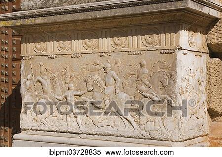 "Relief on a column, Palacio de Carlos V, Palace of Charles V, Granada, Granada province, Andalusia, Spain, Europe" View Large Photo Image Stock Photography - "Relief on a column, Palacio de Carlos V, Palace of Charles V, Granada, Granada province, Andalusia, Spain, Europe". Fotosearch