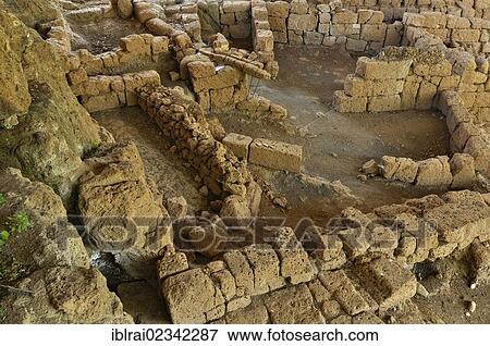 "Remains of Etruscan houses, 7th to 6th century BC, archaeological zone at San Giovenale, near Blera, Lazio, Italy, Europe, PublicGround, Europe" View Large Photo Image Stock Photo - "Remains of Etruscan houses, 7th to 6th century BC, archaeological zone at San Giovenale, near Blera, Lazio, Italy, Europe, PublicGround, Europe". Fotosearch