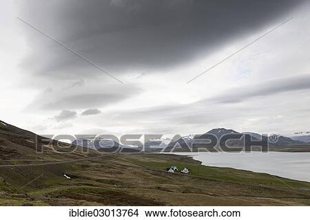 "Remote farm near Siglufjorour, Skagafjordur, North Iceland, Iceland, Europe" View Large Photo Image Picture - "Remote farm near Siglufjorour, Skagafjordur, North Iceland, Iceland, Europe". Fotosearch