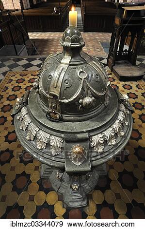 "Renaissance baptismal font from 1592 in Guestrow Cathedral, Gustrow, Mecklenburg-Western Pomerania, Germany, Europe" View Large Photo Image Stock Photo - "Renaissance baptismal font from 1592 in Guestrow Cathedral, Gustrow, Mecklenburg-Western Pomerania, Germany, Europe". Fotosearch